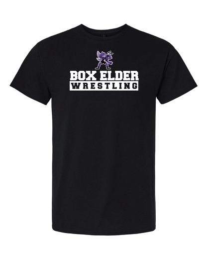 BE Boys Wrestling Logo Tee