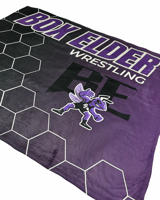 BE Wrestling Blanket