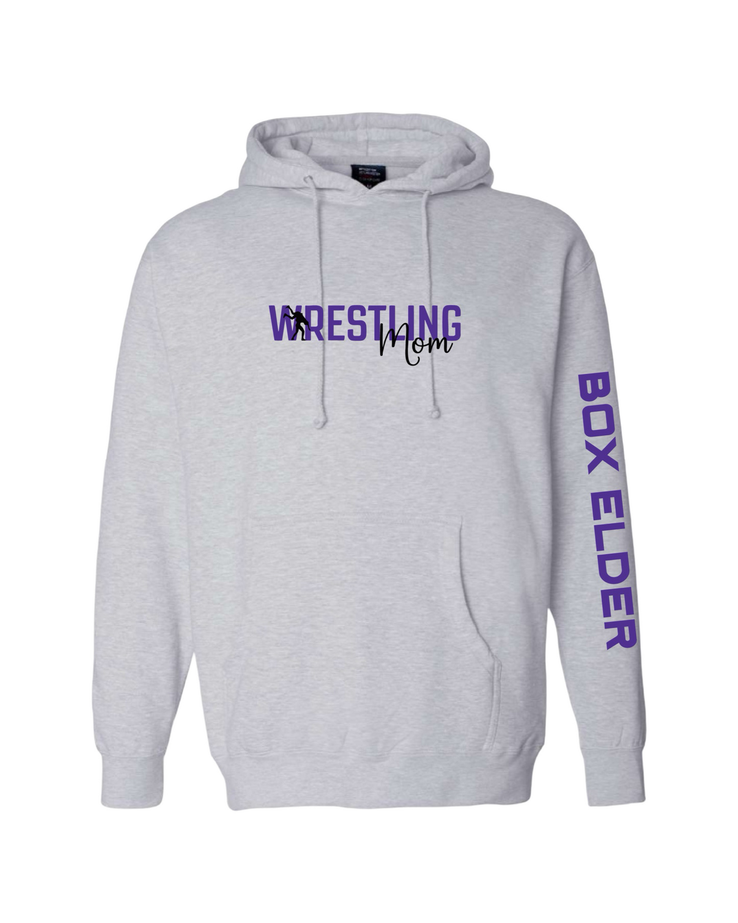 Box Elder Wrestling Mom Hoodie